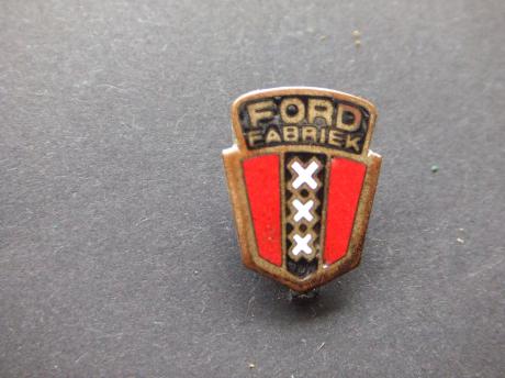Ford fabriek Amsterdam emaille